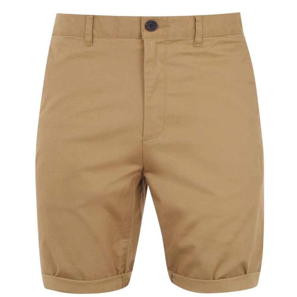 Jack Wills Mens Plain Chino Shorts / Stone